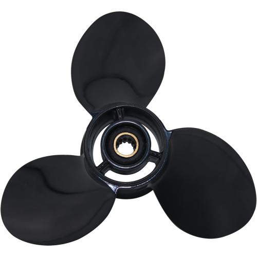 CAPTAIN Aluminum Outboard Propeller Fit Evinrude/Johnson Engines 8-15HP 13Tooth Spline RH