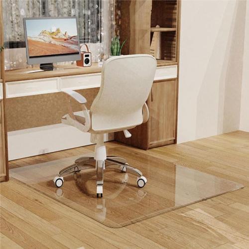 Beveled Edge Office Chair Mat for Carpet or Hardwood Floor Crystal Clear, 36 x 48 for a Smooth Glide and Easy Roll On/Off, Heavy Duty and Non-Slip Floor Ultimate Clear Chair Mat Set of 2