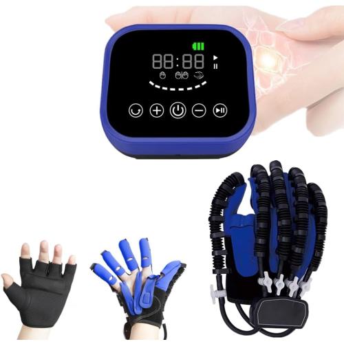 YEUNTANH Rehabilitation Robot Gloves,Stroke Hemiplegia Hand Recovery Equipment,Hand Exerciser Aids,Rehab Robotic Glove