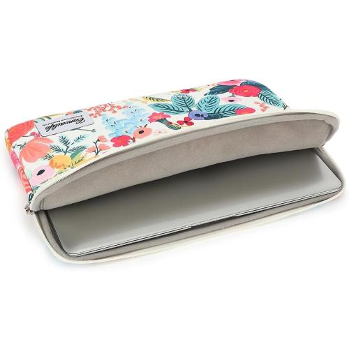 Canvaslife Garden Rose Waterproof Patten Laptop Sleeve 14 inch 14.0 inch Laptop case Bag