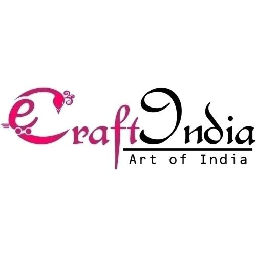 eCraftIndia 'Lord Krishna Playing Flute' Wall Hanging with 9 Oil Wick Diya (Brass, 12 cm x 23 cm, Brown, BGKDB101)