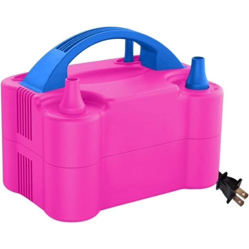 PMU: Professional High Speed Dual Electric Balloon Air Inflator Pump 120- Volt (1/pkg) Pkg/1