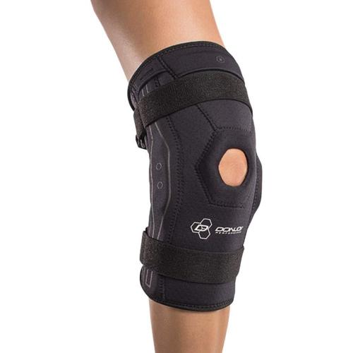 DonJoy Performance Bionic Knee Brace – Hinged, Adjustable Patella Support, Lateral/Medial Ligament (ACL, MCL, LCL), Meniscus, Knee Sprains
