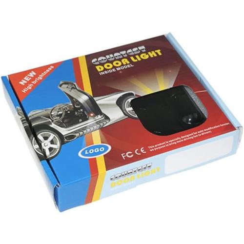 NewL 2Pcs Custom Logo LED Projector Car Door Step Courtesy Welcome Lights