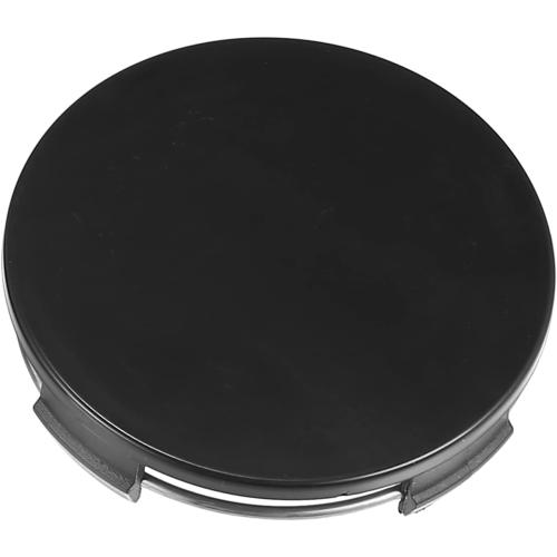 X AUTOHAUX 4 Pcs Universal 65mm OD 63mm ID 4 Clips Wheel Tyre Center Hub Caps Cover Black for Auto Vehicle