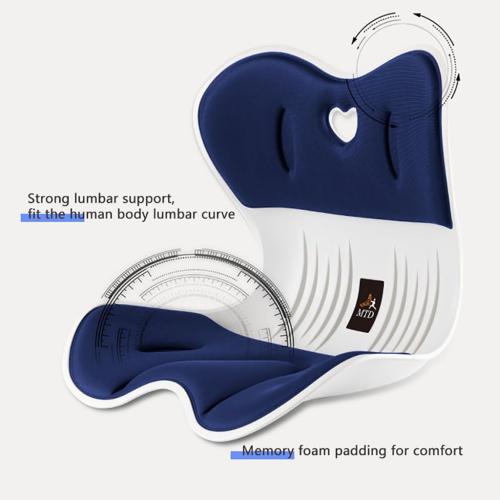 Seat Cushion Lumbar Protection Cushion Office Chair Cushion Cushion Lumbar Cushion seat Cushion All-in-one Orthopedic Ergonomic Cushion Buttocks Anti-Hunchback Cushion