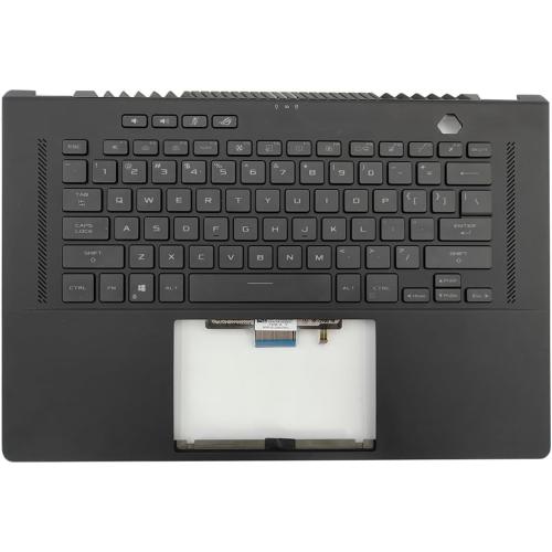 90NR08R1-R31US0 for Asus GU603ZX-XS97 GU603ZM-M16US Palmrest Keyboard Black