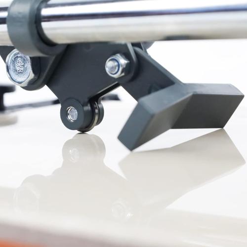 TILER 14 Inch Manual Tile Cutter, Professional Porcelain Ceramic Tile Cutter with Chrome Plated Solid Rails, Tungsten Carbide Cutting Wheel, Adjustable Fence Gauge, Anti-Skid Feet 8103E-2