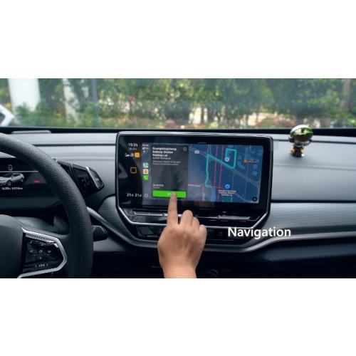 2026 Wireless CarPlay & Android Auto Adapter, 2-in-1 Mini Adapter for iPhone & Android, for USB-A/USB-C, Plug & Play, Fast Reconnect, Low Latency, Works with Most Cars with Wired CarPlay/Android Auto