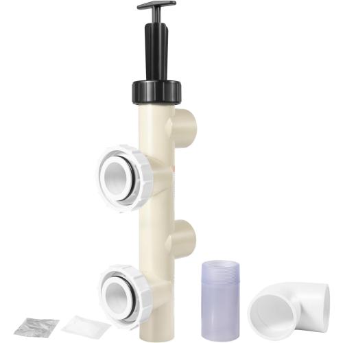 Premium 263064 PVC Push Pull Valve – 2 Inch Slip Fit, 7.5 Center – Compatible with FNS Plus & Quad Filters (FNSP24/36/48,60, QUAD60/80/100), Triton II Sand Filters – Leak-Proof, High-Flow Replacement