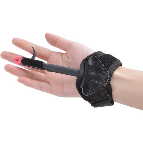 Archery Bow Release Aids Youth Bow Release Trigger Quick Release Wrist Release Adjustable Nylon Strap for Right Left Handed Children Junior Kids