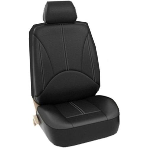 PartyKindom Protect Your Car Seats 4pcs Universal Auto Seat Covers Black Car Seat Protector Mats for Trucks