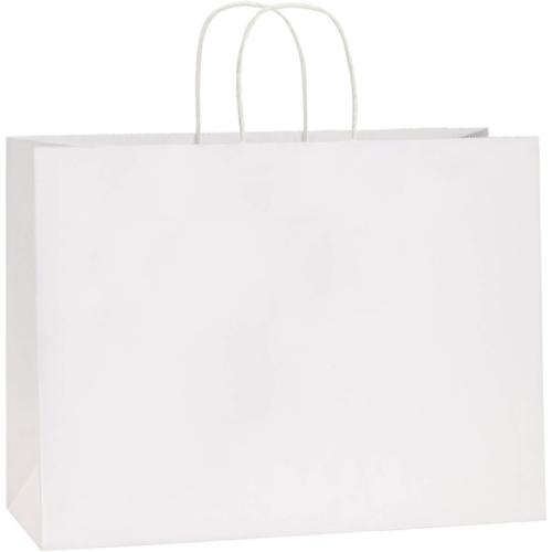 BagDream 25Pcs 16x6x12 Inches Kraft Paper Bags with Hand