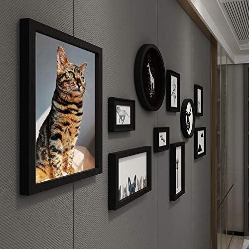 12x18 Inch Picture Frame Poster Frames Set of 2,Made of Soild Wood Wall Mount Vertically or Horizontally 12 x 18 Photo Frame Black