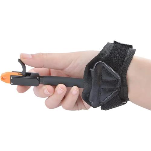 Archery Bow Release Aids Youth Bow Release Trigger Quick Release Wrist Release Adjustable Nylon Strap for Right Left Handed Children Junior Kids