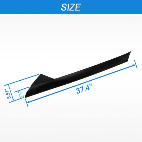 CARMOCAR A-Pillar Front Molding Windshield Outer Trim Right (Passenger Side) Replacement for Ford Explorer 4 Door Utility 2011-2019 Replaces BB5Z-7803145-AA BB5Z-7803137-AB 1 Pack