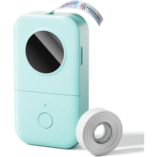 Phomemo Label Maker, D30 Bluetooth Mini Label Maker Machine with Tape, Small Label Makers, Multiple Templates Fonts Icon Portable Label Printer for Kids School Classroom Teacher Supplies, Home Office