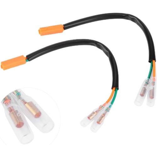 Motorcycle Turn Signal Wiring Adapter Plug Turn Signal Tail Lights Fix Wiring Adapters Fit for Kawasaki Z125 Z250 Z300 Z650 Z900