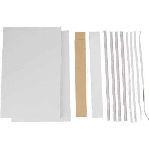 JTLB Air Conditioner Side Insulation Panel Kit Heat Draft Insulating Foam Panel with EVA Strip for Window AC Unit