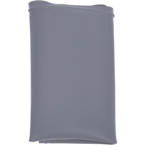 Washer Dryer Top Mat, Non Slip Silicone Washing Machine Top Protector Cover with Secure Bottom, for Laundry Room (Gray)