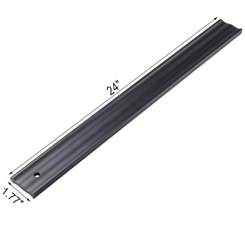 24 Anodized Aluminum Straight Edge for Checking Surface Warp, Layout Tool for Marking and Scribing Lines