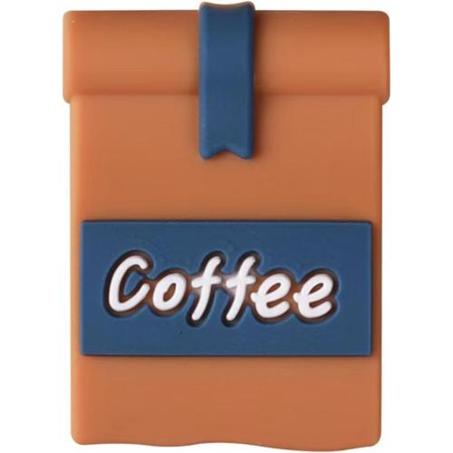 Coffee Cup Silicone Beads for Pen Making 8pcs 3D Cartoon Coffee Cup Charms with Heart & Star Design, DIY Craft Supplies for Bullet Journal Pens, Teacher Gifts, Office Stationery Accessories