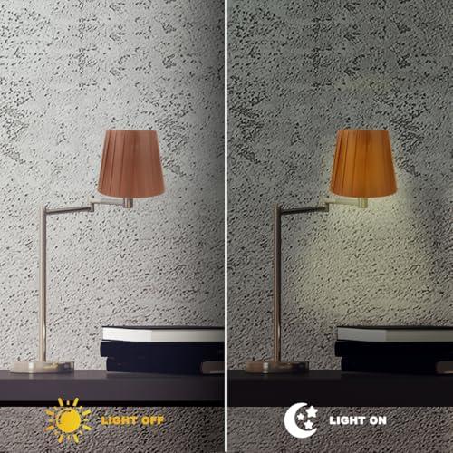 KALLORY Lamp Shade for Table Lamps Small Fabric Replacement Lampshade Cover
