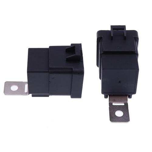 IEQFUE 2PCS Magnetic Starter Relay Switch 6670312 5 Pin (12V 50A) Compatible with John Deere Hella 4RD 931 410, 4RD 931 410-08 007794301 H41410081 933332201