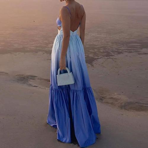 Medium Women's Dresses Summer 2024 Loose Casual Dresses for Printed Camisole Mid Waist Dress for Women