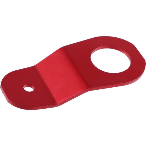 X AUTOHAUX Engine Water Tank Radiator Bracket Radiator Stay Mount Bracket and Washer Kit for Honda Civic 1996-2000 Aluminum Alloy Red 1 Set