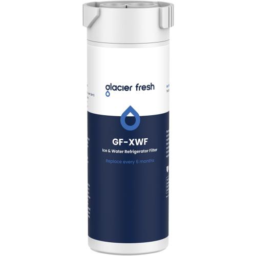 GLACIER FRESH XWF Replacement For GE XWF Refrigerator Water Filter Pack of 1 (Not for XWFE)