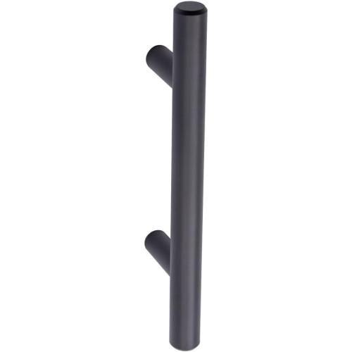 30 Pack....Amazon Basics Euro Bar Cabinet Handle (1/2-inch Diameter), 5.38 in Length (3 in Hole Center), Flat Black, Pac, AB1500-FB-10