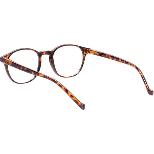 NORPERWIS 5 Pairs Reading Glasses - Standard Fit Spring Hinge Readers Glasses for Men and Women (5Tortoise, 2.5, x)