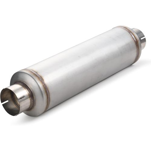 A-KARCK 5 Inlet Exhaust Resonator, 5 Inlet 5 Outlet 30 Overall Length Muffler Resonator Stainless Steel (5 Inlet/Outlet 30 Long)