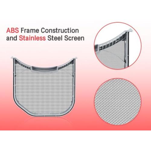 ADQ56656401 Dryer Lint Filter Upgraded Stainless Steel Mesh Screen for LG ADQ566564 and Ken-more Elite Dryer Lint Screen Replacement with Clothes Dryer Lint Vent Trap Cleaner Brush Part #PS3531962