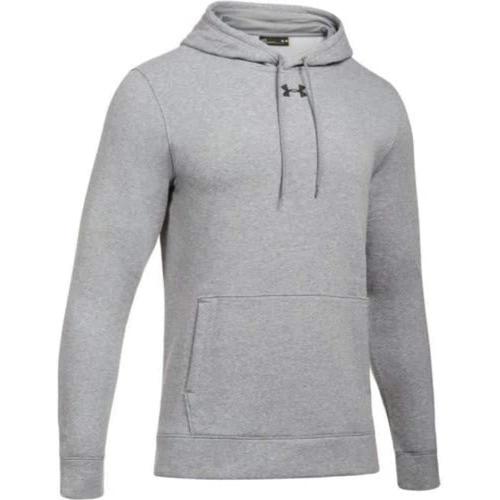 Size XLT GRAY Under Armour Men's Hustle Fleece Hoodie