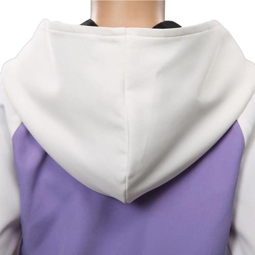2XL Hyūga Hinata Anime Cosplay Costume Casual Hoodie Suit for Animation Exhibition Christmas Halloween Carnival Purple