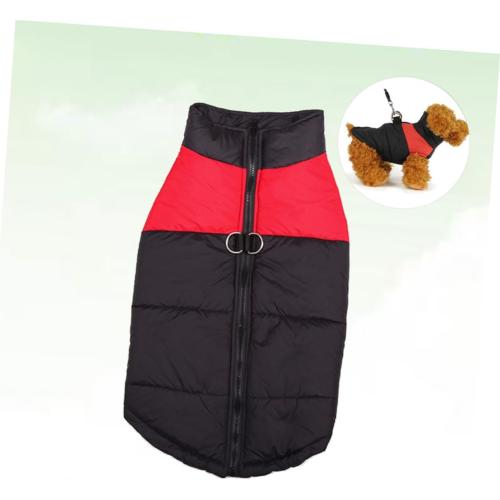 Dog Ski Vest for Winter Warm Padded Coat for Small and Large Dogs Cozy Winter Easy and Off for Cold Weather Activities