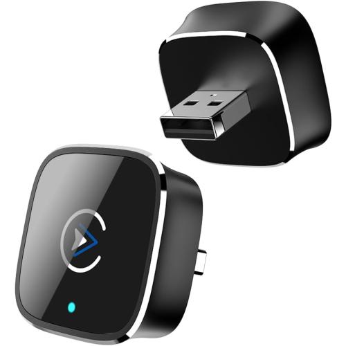 Wireless CarPlay Adapter for iPhone,Mini USB Design,2026 Upgrade with Built-in Wired for Apple CarPlay Plug and Play Fast Stable Connection Car Play for iPhone & Android