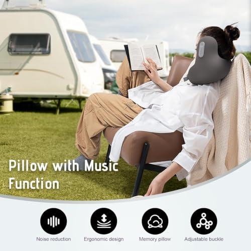 Music Pillow | BUILT-IN BLUETOOTH HEADPHONES