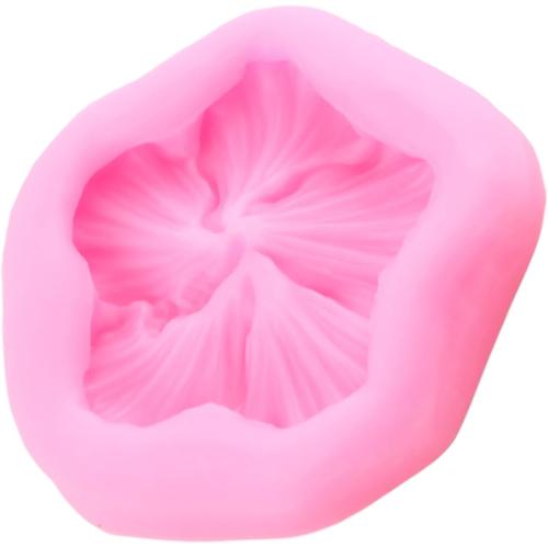 Flower Silicone Mold Hibiscus Flower Fondant Molds For Cake Decorating Cupcake Topper Candy Chocolate Gum Paste Polymer Clay