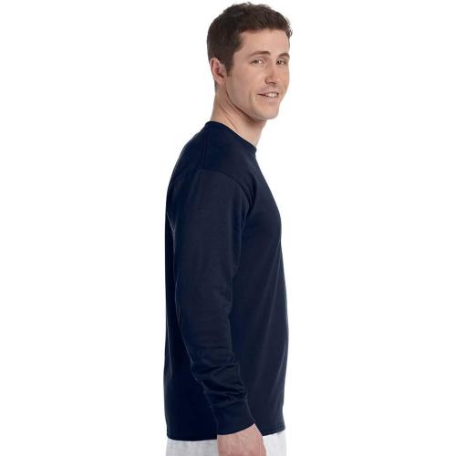 Small - Champion 5.2 oz. Long-Sleeve Tagless T-Shirt CC8C Red Small