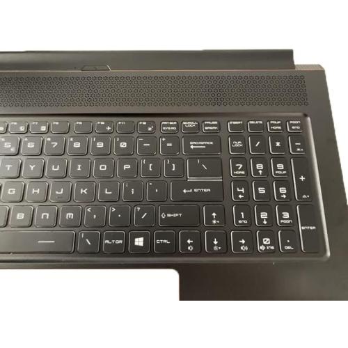 Laptop PalmRest&Keyboard for MSI GS75 P75 WS75 MS-17G1 MS-17G2 MS-17G3 GS75 8SG 8SF GS75 9SE 9SD 9SF 9SG 10SE 10SFS 10SGS English US No Touchpad New