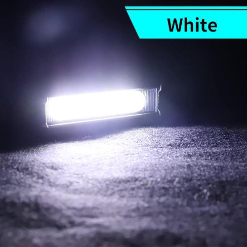 ontto 9W LED Work Lights Mini Driving Light 2000LM Single Row Light Bars Boat Light Lamps for Truck SUV ATV UTV(2PCS)