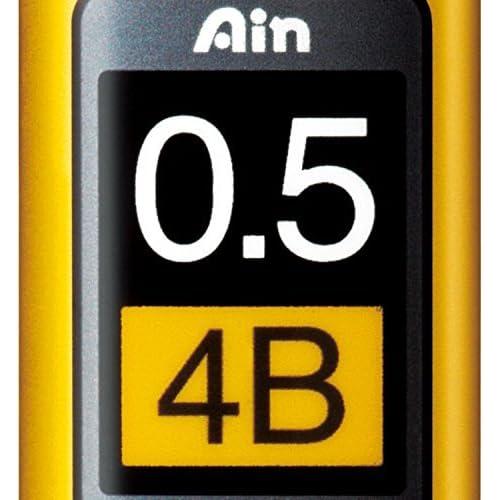 Pentel Mechanical Pencil Lead, Ain Stein, 0.5mm, 4B (C275-4B)