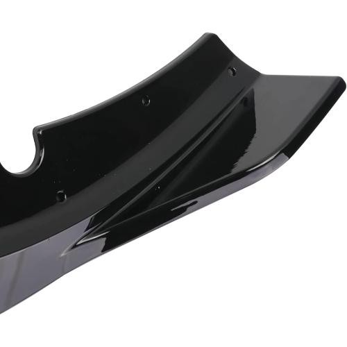 Front Bumper Lip Compatible with 2015 2016 2017 2018 2019 2020 2021 2022 Charger SRT,4Pcs Glossy Black Front Bumper Lip Spoiler Air Chin Body Kit Splitter