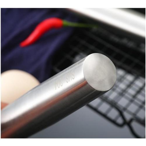 1 Pieces Stainless Steel Ravioli Rolling Pin,9Dumpling Rolling Pin For Dough,Use for Baking,Pie,Cookie,Fondant,Dumpling,Ravioli, and Pizza Dough Kitchen Picnic Tools (9)