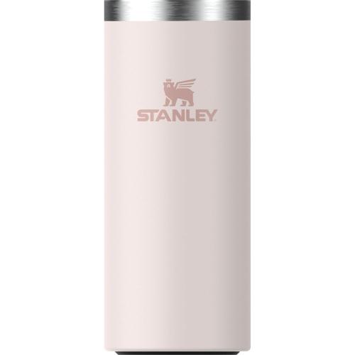 Stanley Everyday Can Cooler Cup 10 oz Slim | Beer, Seltzers, Soda, and Energy Drinks | Doubles as Tumbler | Insulated Stainless Steel Drink Holder | BPA-Free | Rose Quartz