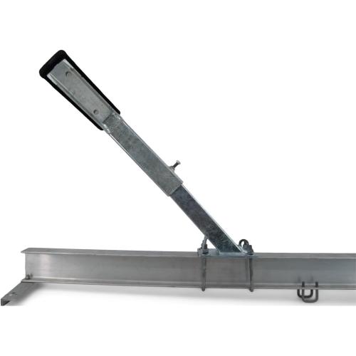 FreeAgain Adjustable Boat Trailer Bow Rest Catcher Assembly - Hot-Dip Galvanized Steel Post for Rust-Resistant Durability,fit for 3 Wide Trailer Tongues (3x3 or 3x4)