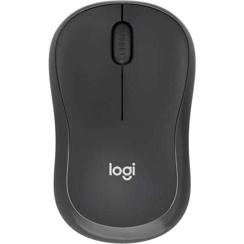Logitech M240 Silent Bluetooth Mouse, Wireless, Compact, Portable, Smooth Tracking, 18-Month Battery, for Windows, macOS, ChromeOS, Compatible with PC, Mac, Laptop, Tablets - Graphite